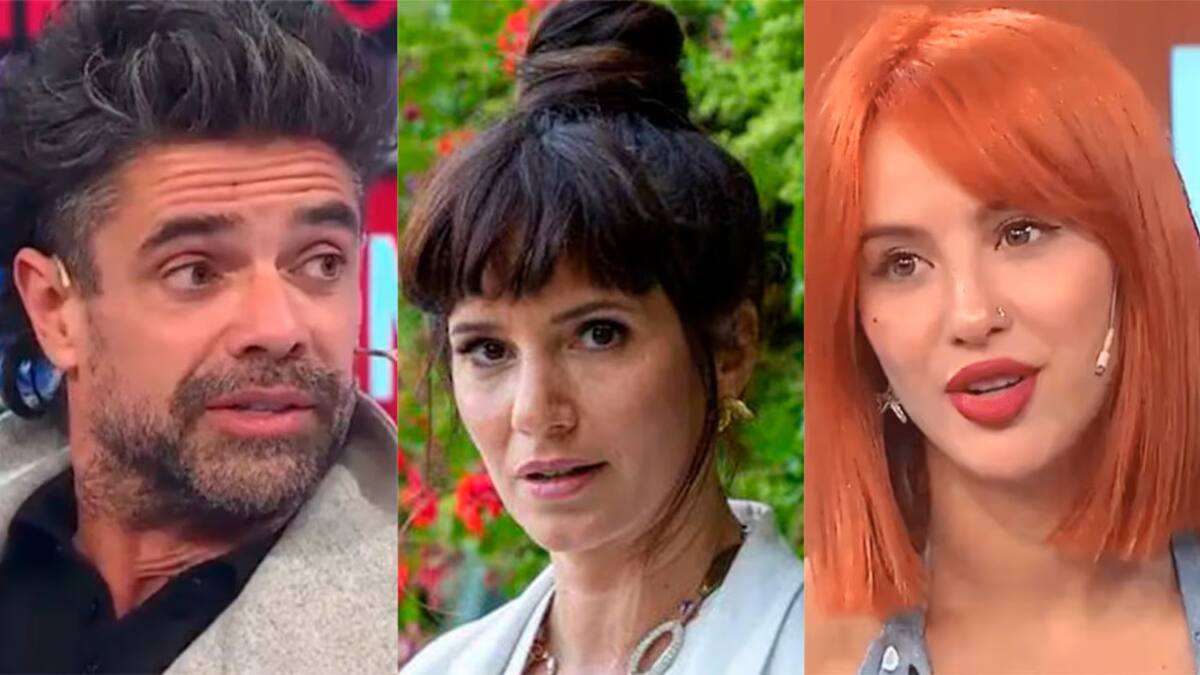 Luciano Castro, Griselda Siciliani y Flor Vigna