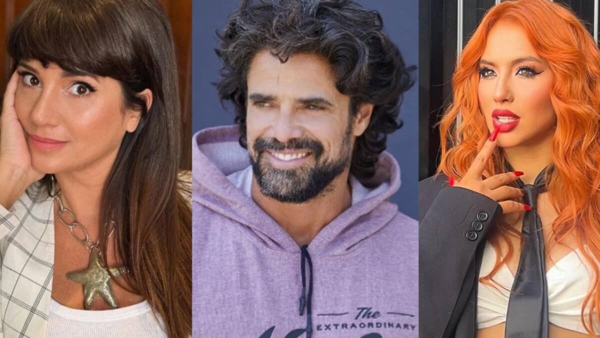 Luciano Castro, Griselda Siciliani y Flor Vigna. Foto Instagram.