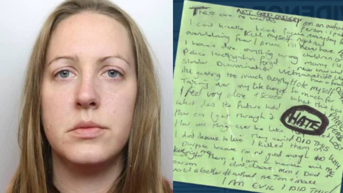 Lucy Letby, enfermera. Foto, Twitter.