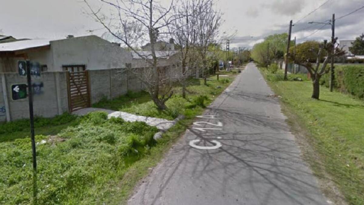 Lugar de la entradera en City Bell, Google Maps