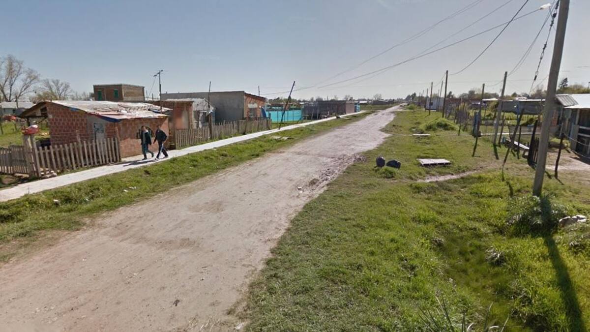 Lugar del robo en Virrey del Pino