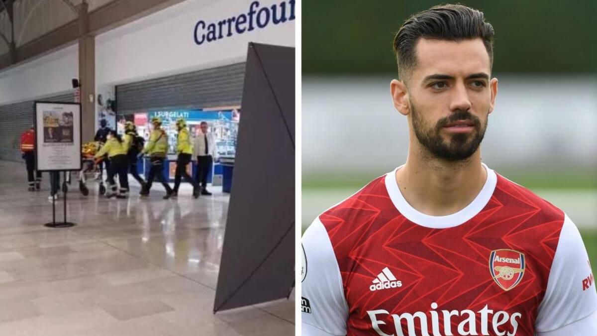 Lugar donde apuñalaron a cinco personas y a un jugador de Arsenal. Foto: @choquei