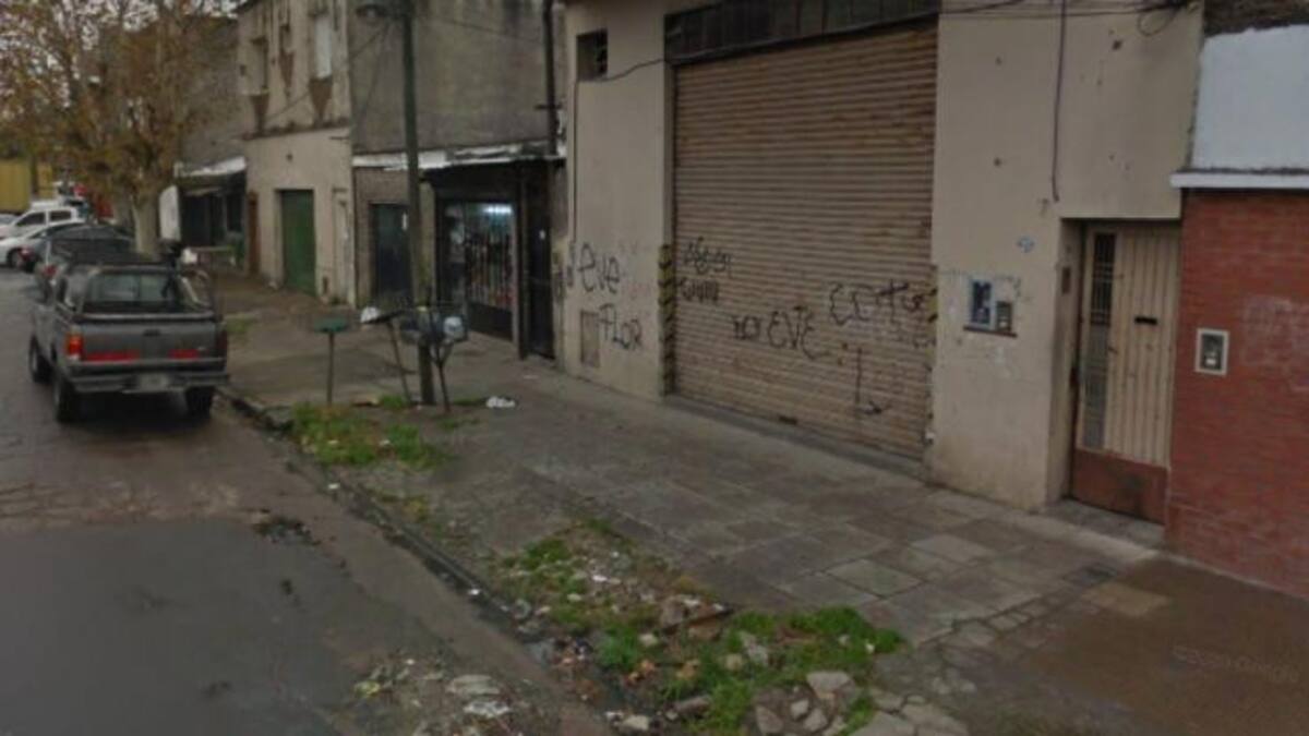 Lugar donde fueron encontrados los cuerpos de madre e hija, foto NA