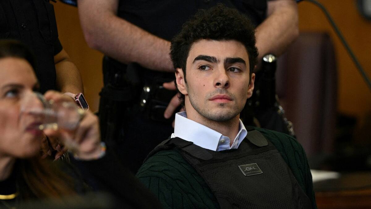 Luigi Mangione, el presunto asesino de Brian Thompson, ejecutivo de UnitedHealthcare. Foto: Reuters (Curtis Means)