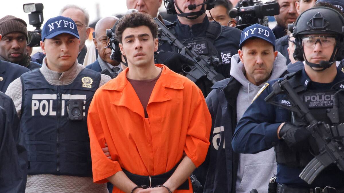 Luigi Mangione, el presunto asesino de Brian Thompson. Foto: Reuters.