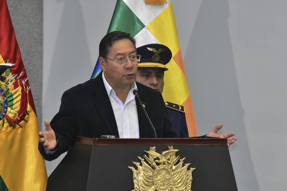 Luis Arce, Bolivia. Foto: EFE