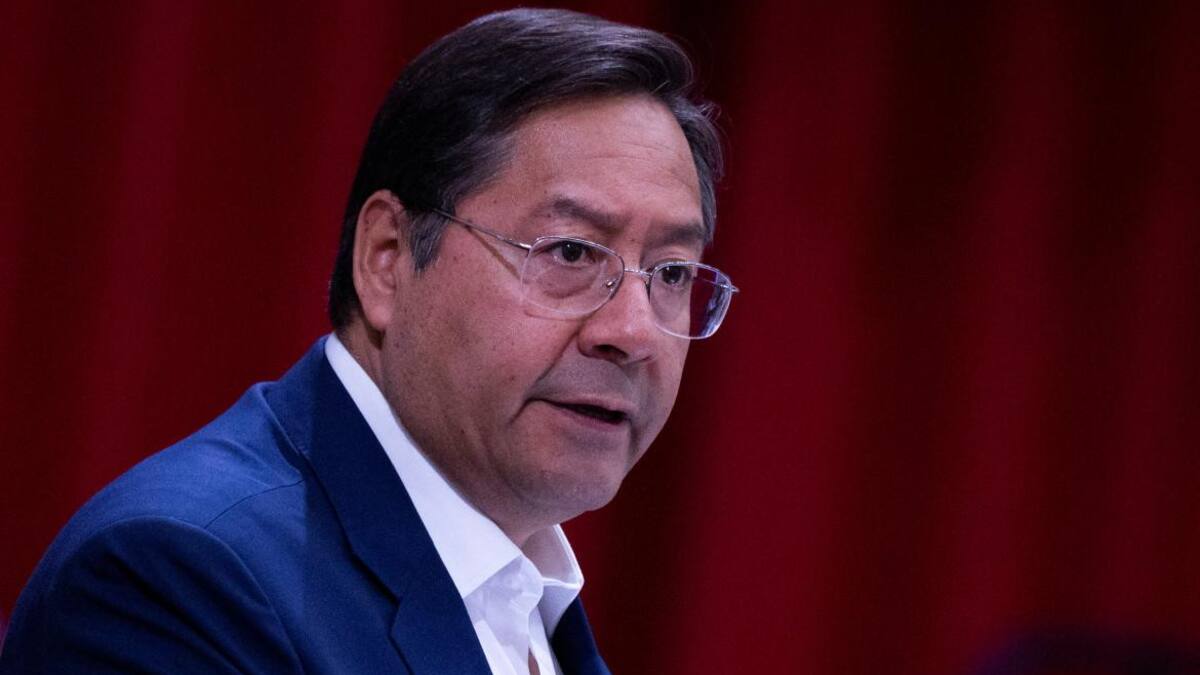 Luis Arce. Foto: REUTERS.