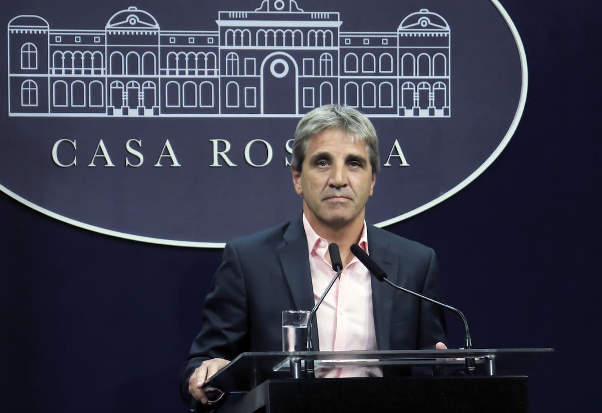 Luis Caputo. Foto: NA/Juan Vargas