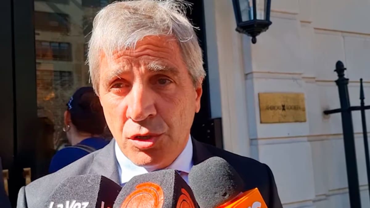 Luis Caputo, ministro de Economía en EEUU