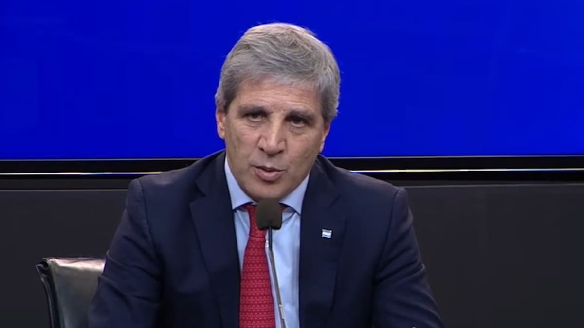 Caputo profundizó en torno al récord de morosidad de las familias en Argentina: “No hay que confundir empatía con las políticas públicas”