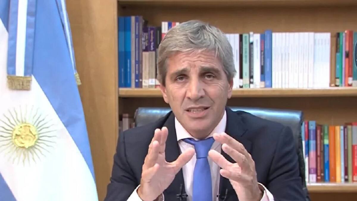 Luis Caputo, ministro de Economía. Foto: NA