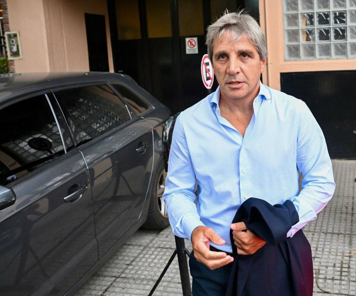 Luis Caputo, ministro de Economía. Foto: NA.