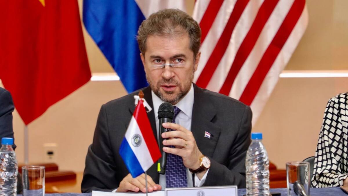 Luis Castiglioni, ministro de Industria y Comercio de Paraguay. Foto: Twitter @LuisCastiglioni.