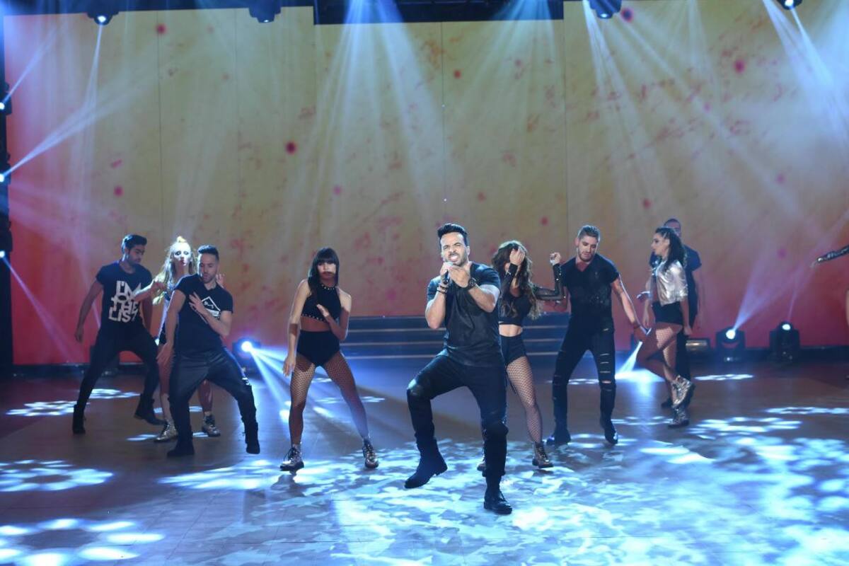 Luis Fonsi en ShowMatch (Ideas del Sur)