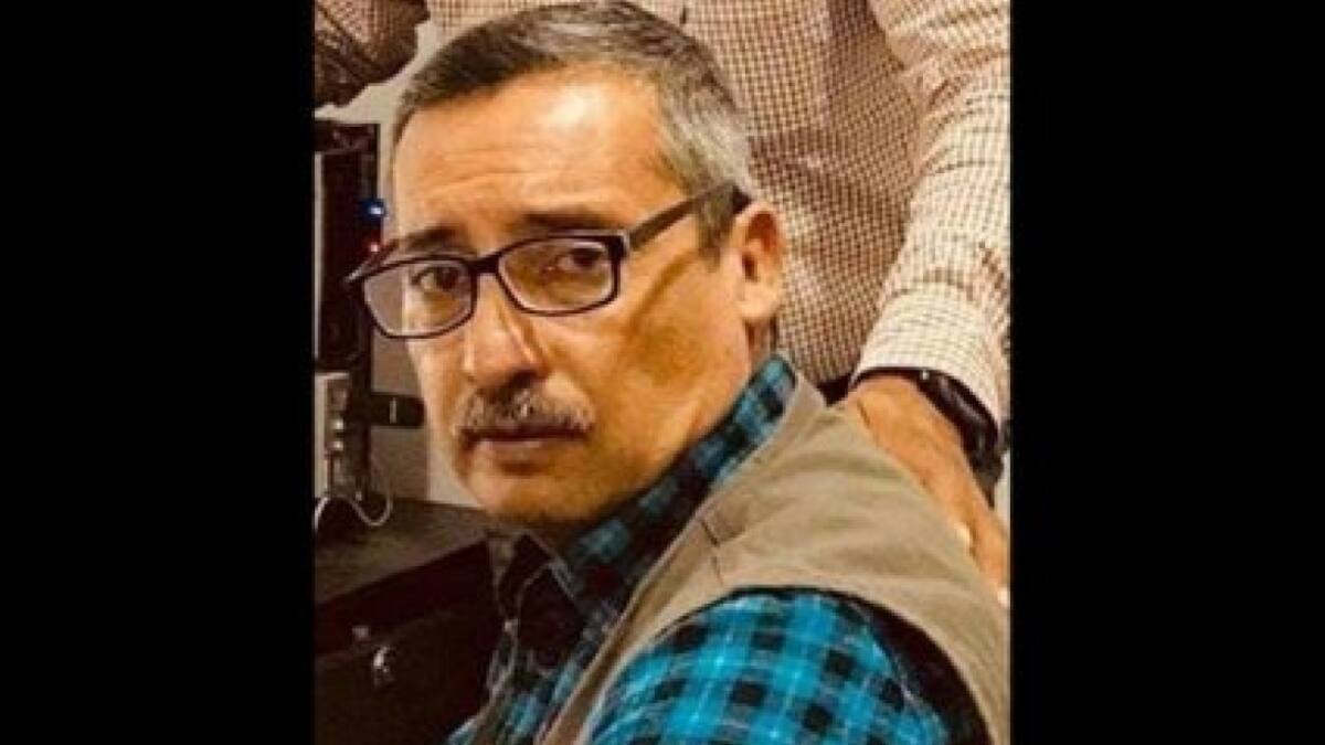 Luis Martín Sánchez, periodista asesinado en México. Foto: Twitter.
