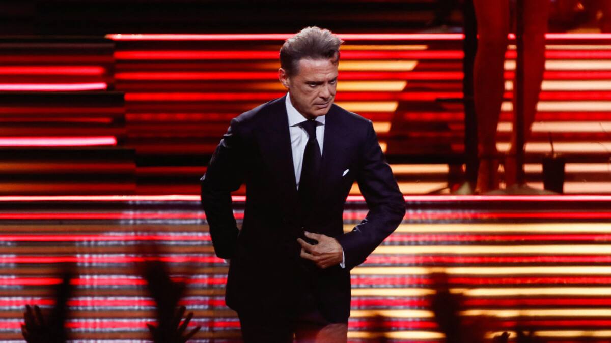 Luis Miguel en Argentina. Foto: Reuters.