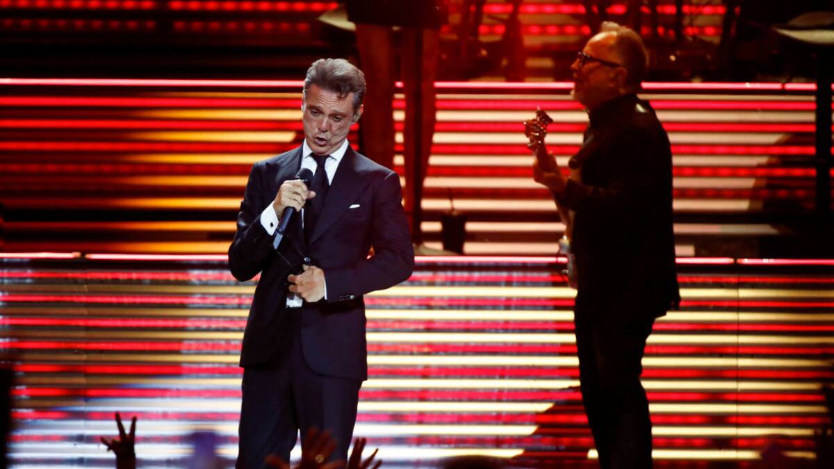 Luis Miguel en Argentina. Foto: Reuters.