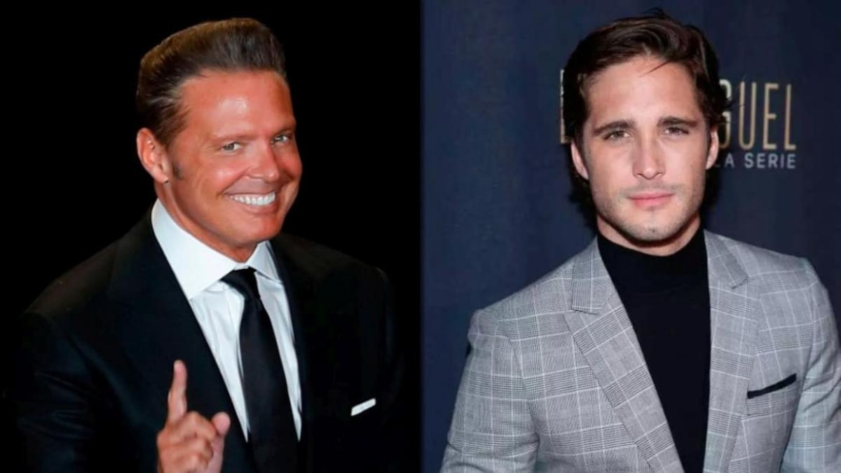 Luis Miguel y Diego Boneta