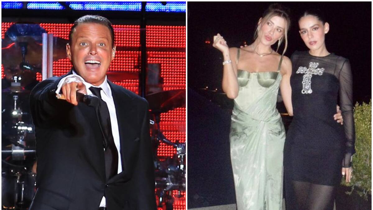 Luis Miguel y Michelle Salas con su hermana Camila Valero. Fotos: NA - Instagram.