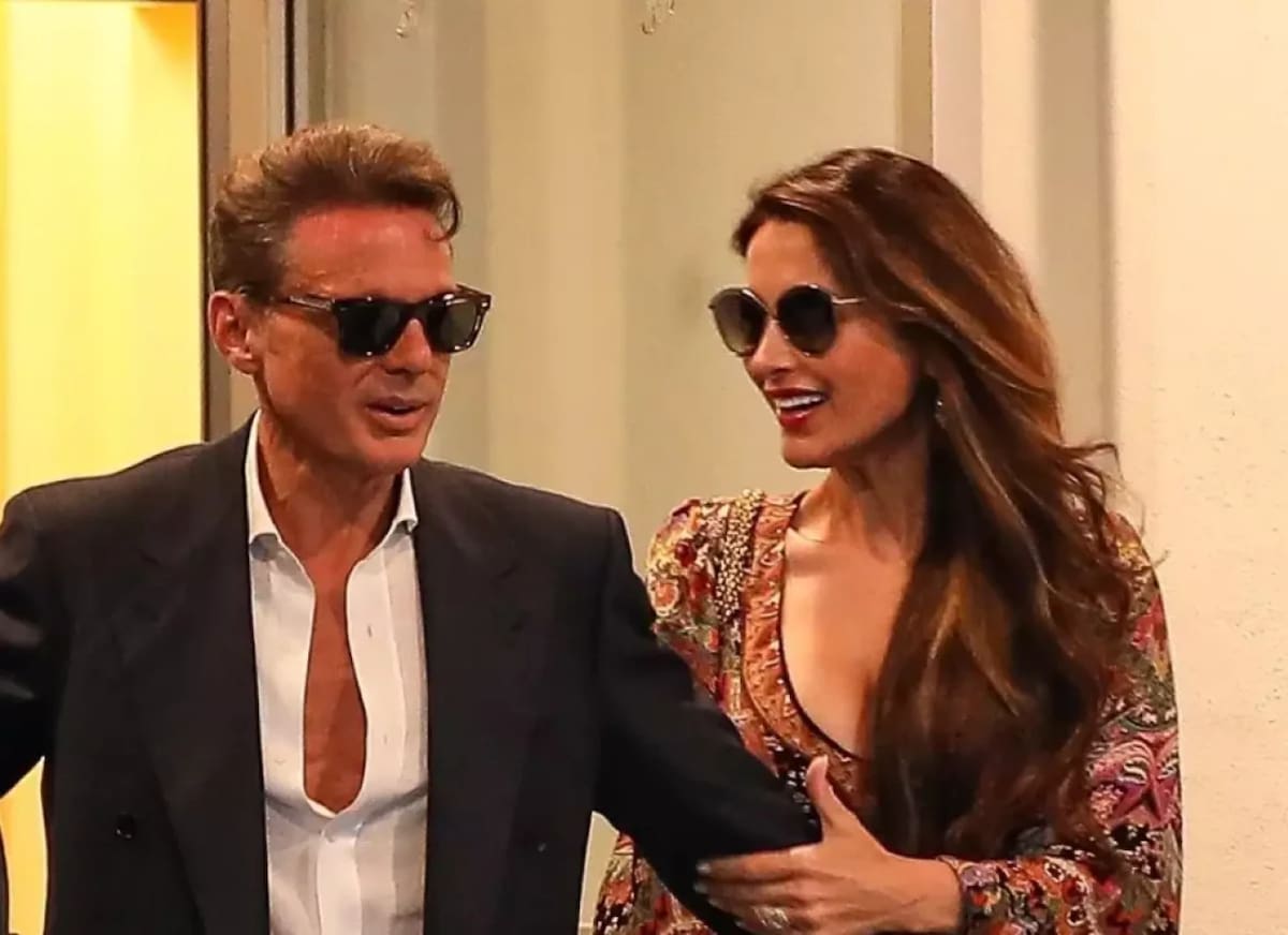 Luis Miguel y Paloma Cuevas. Foto: NA.