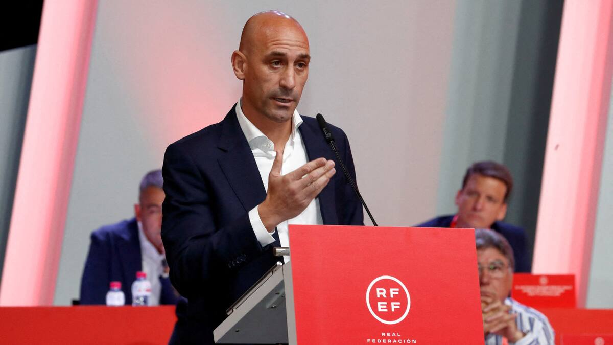 Luis Rubiales. Foto: Reuters.
