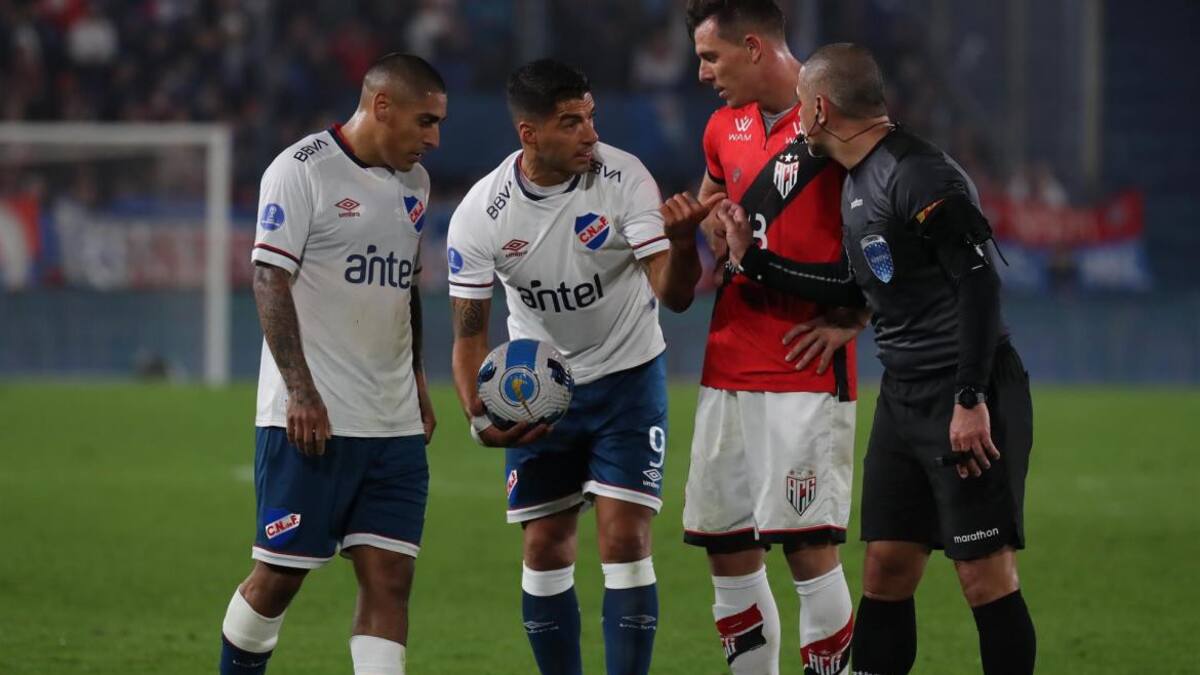 Luis Suárez, Nacional de Uruguay. Foto: EFE.