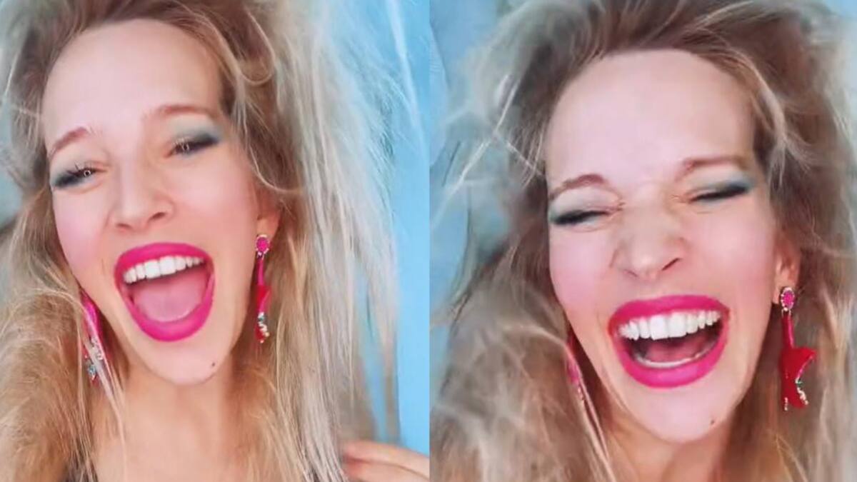 Luisana Lopilato. Fotos: captura de video