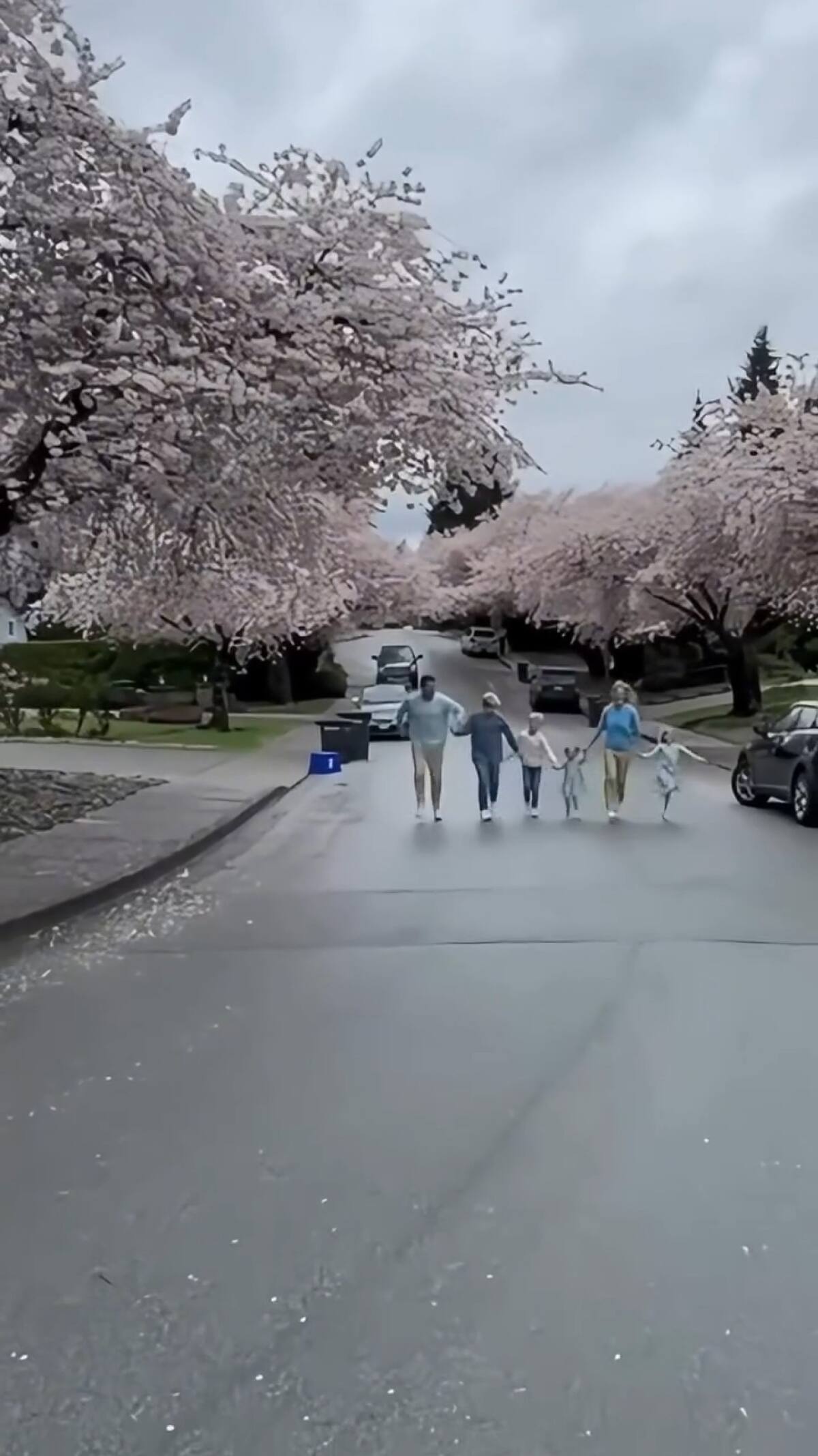 Luisana Lopilato, Michael Bublé y sus hijos. Fuente: Captura