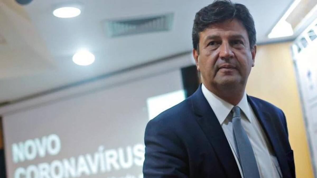 Luiz Henrique Mandetta, ministro de Salud de Brasil, coronavirus, REUTERS