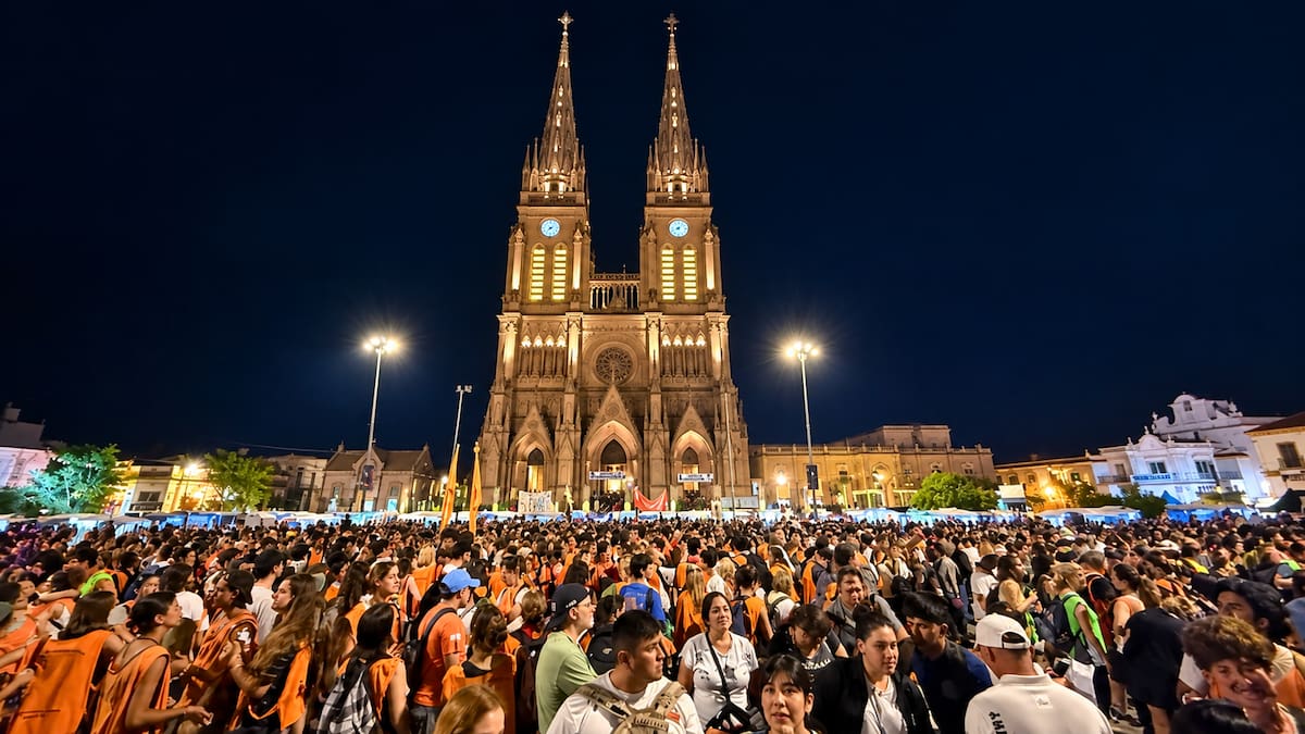 Cómo volver de Luján después de la Peregración Juvenil 2026: todos los horarios de los trenes y alternativas de regreso