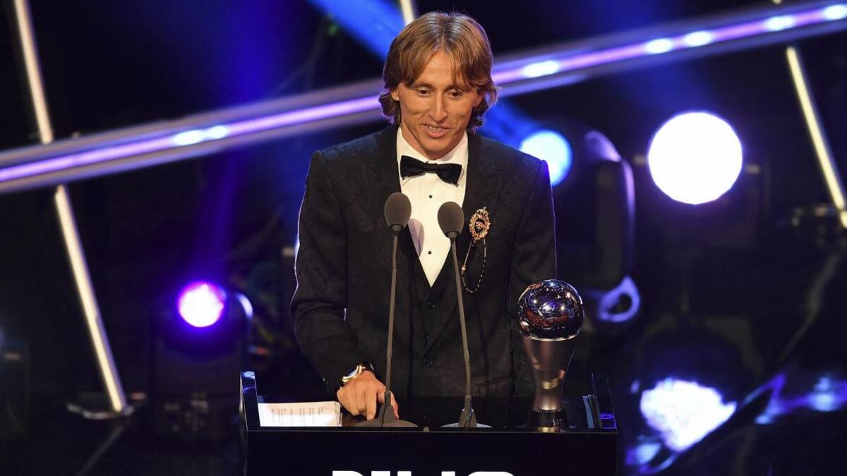 Luka Modric, GANÓ EL PREMIO THE BEST DE LA FIFA, Reuters