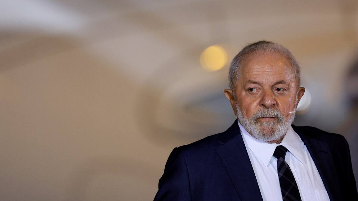 Lula da Silva, presidente de Brasil. Foto: Reuters.