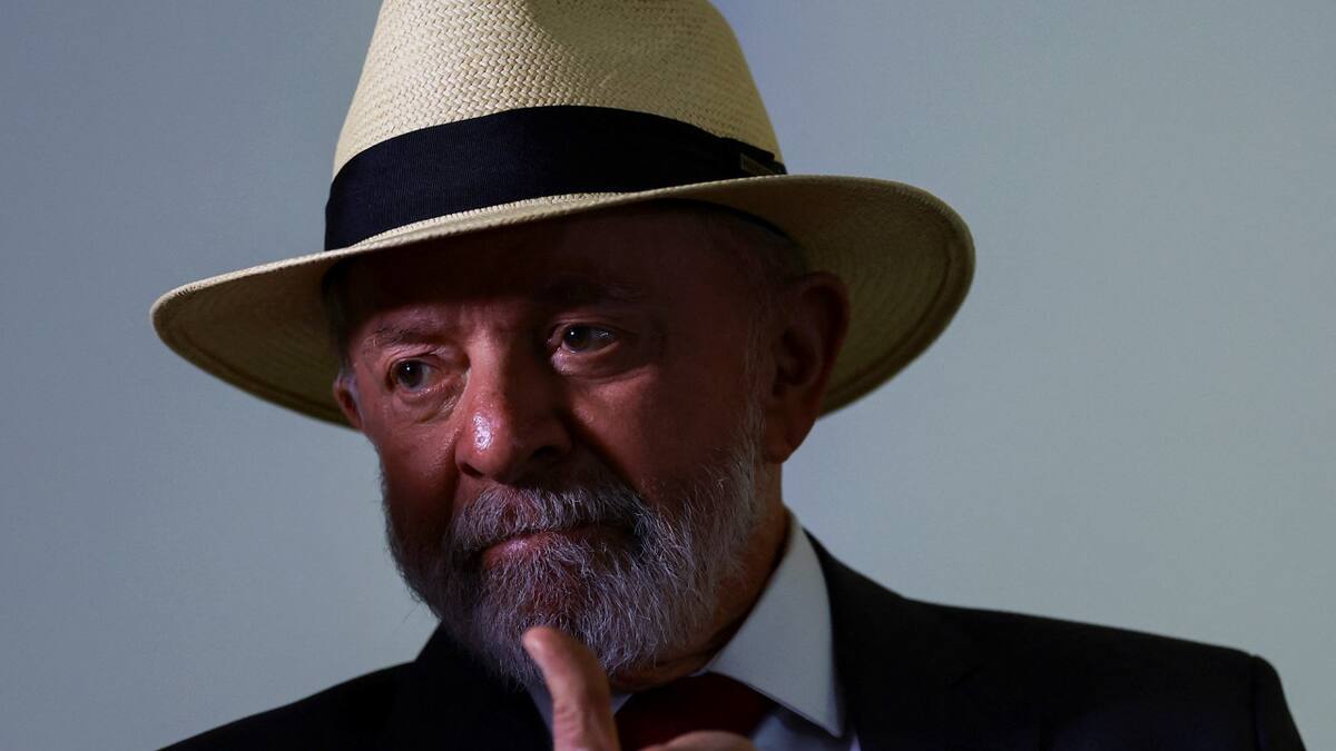 Lula da Silva, presidente de Brasil. Foto: Reuters