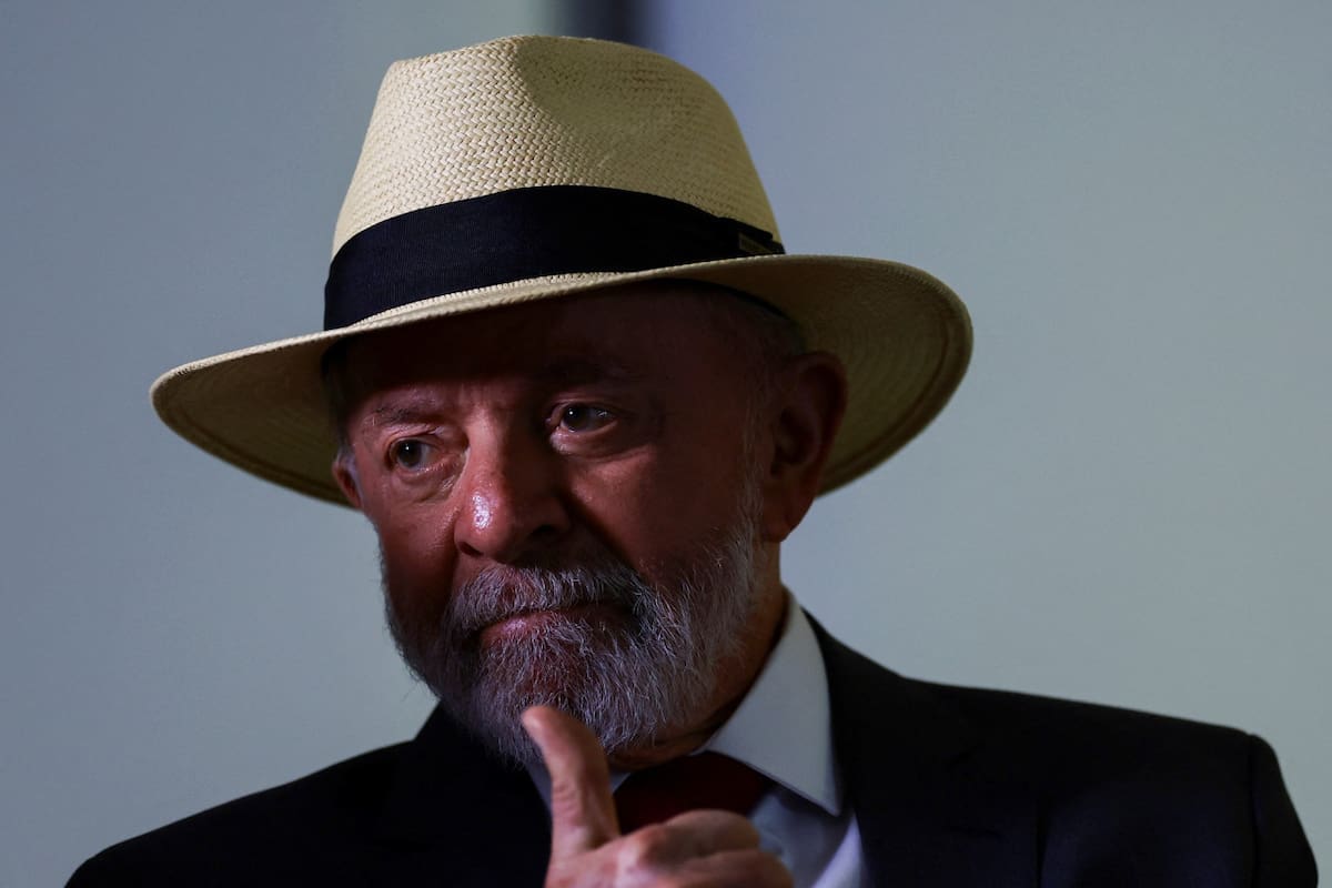 Lula da Silva, presidente de Brasil. Foto: Reuters