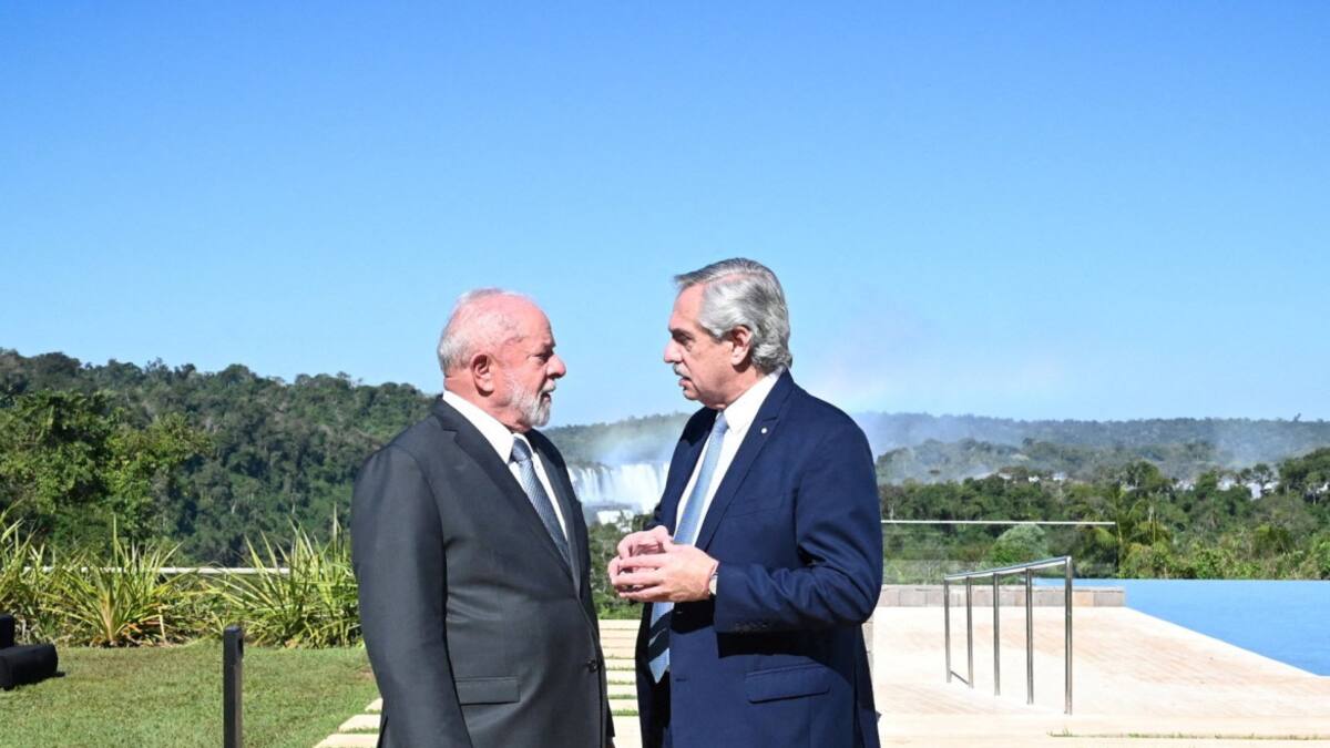 Lula da Silva y Alberto Fernández. Foto: Reuters.
