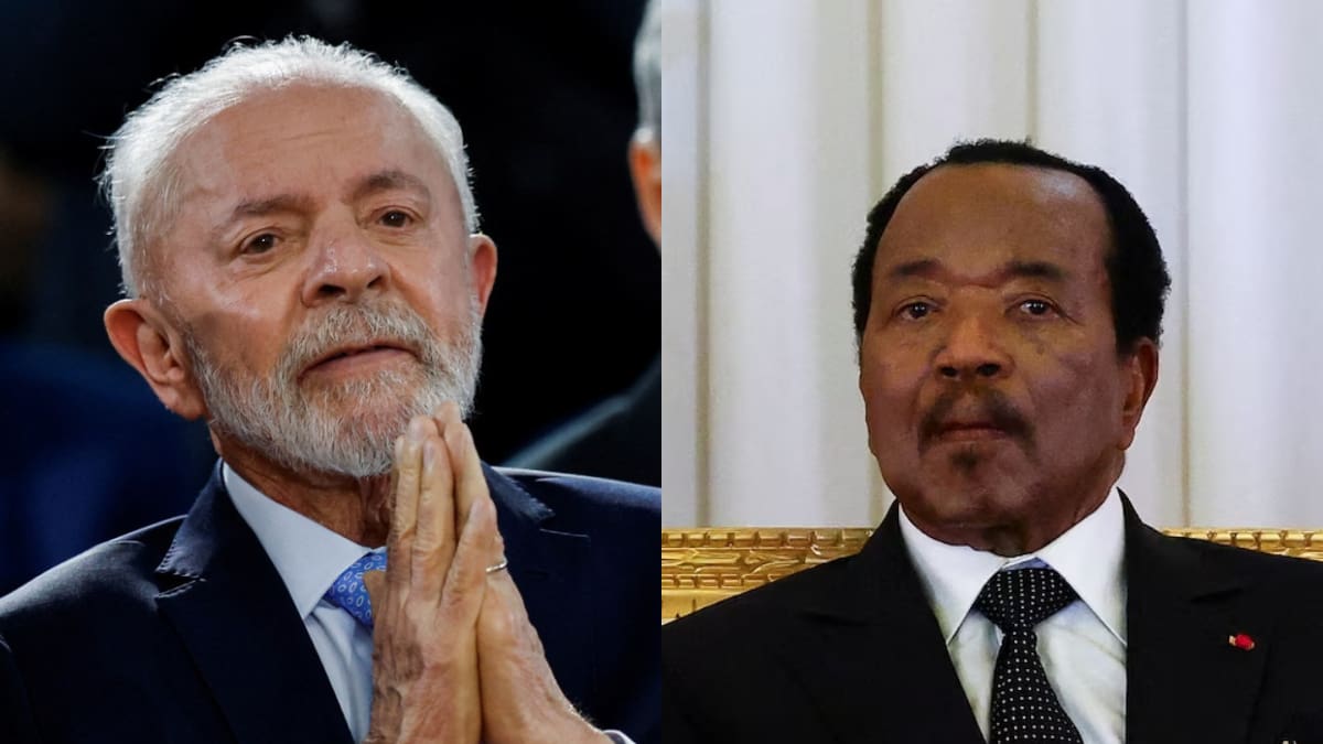 LUla da Silva y Paul Biya