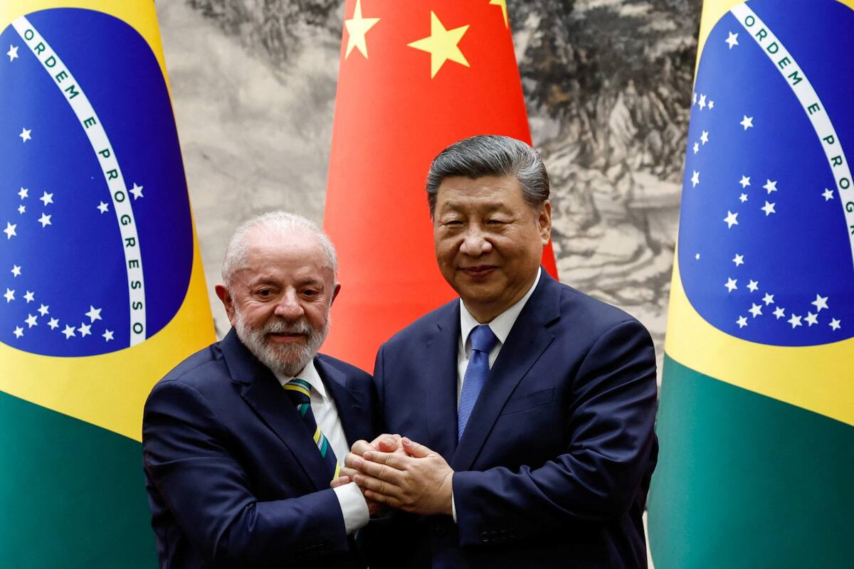 Lula da Silva y Xi Jinping. Foto: Reuters/Tingshu Wang