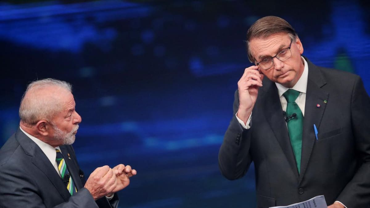 Lula y Jair Bolsonaro. Foto: NA.