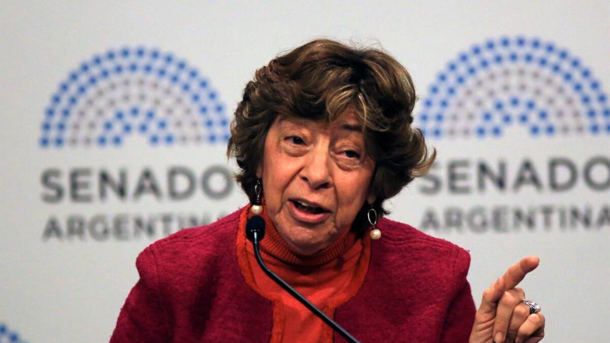 Mabel Bianco - Debate por aborto legal en el Senado (NA)