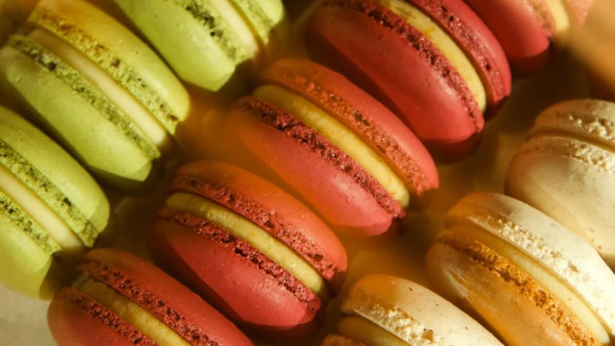 Macarons de la pastelería de Damián Betular.