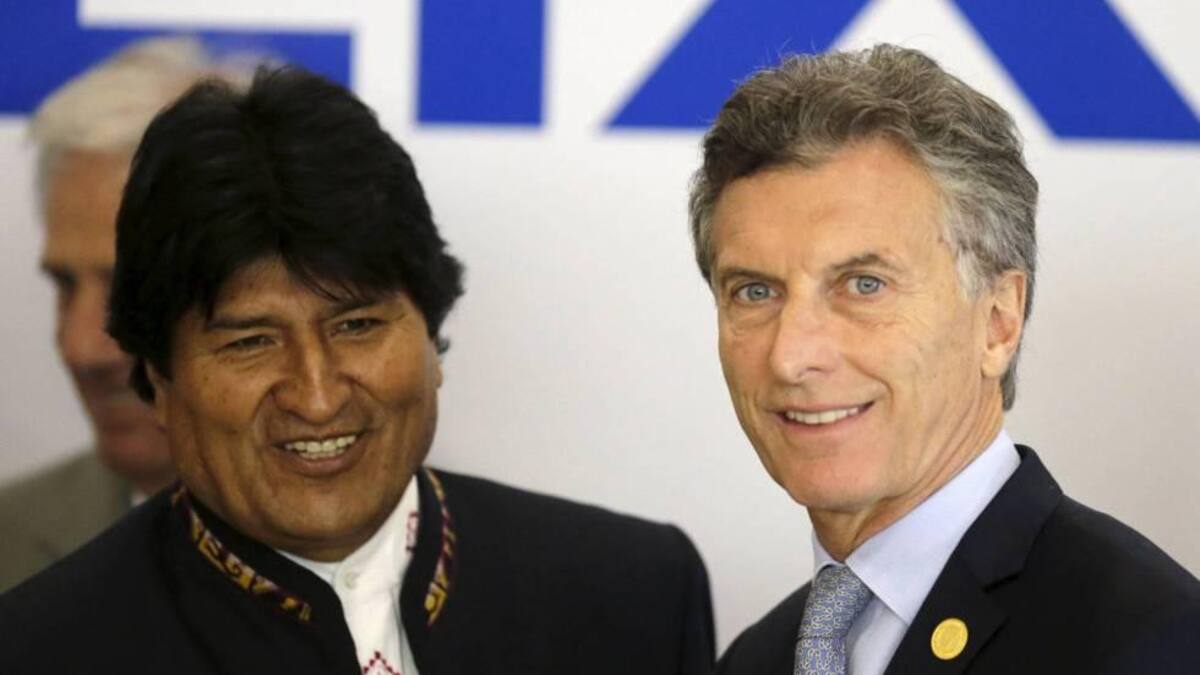 Macri - Evo Morales