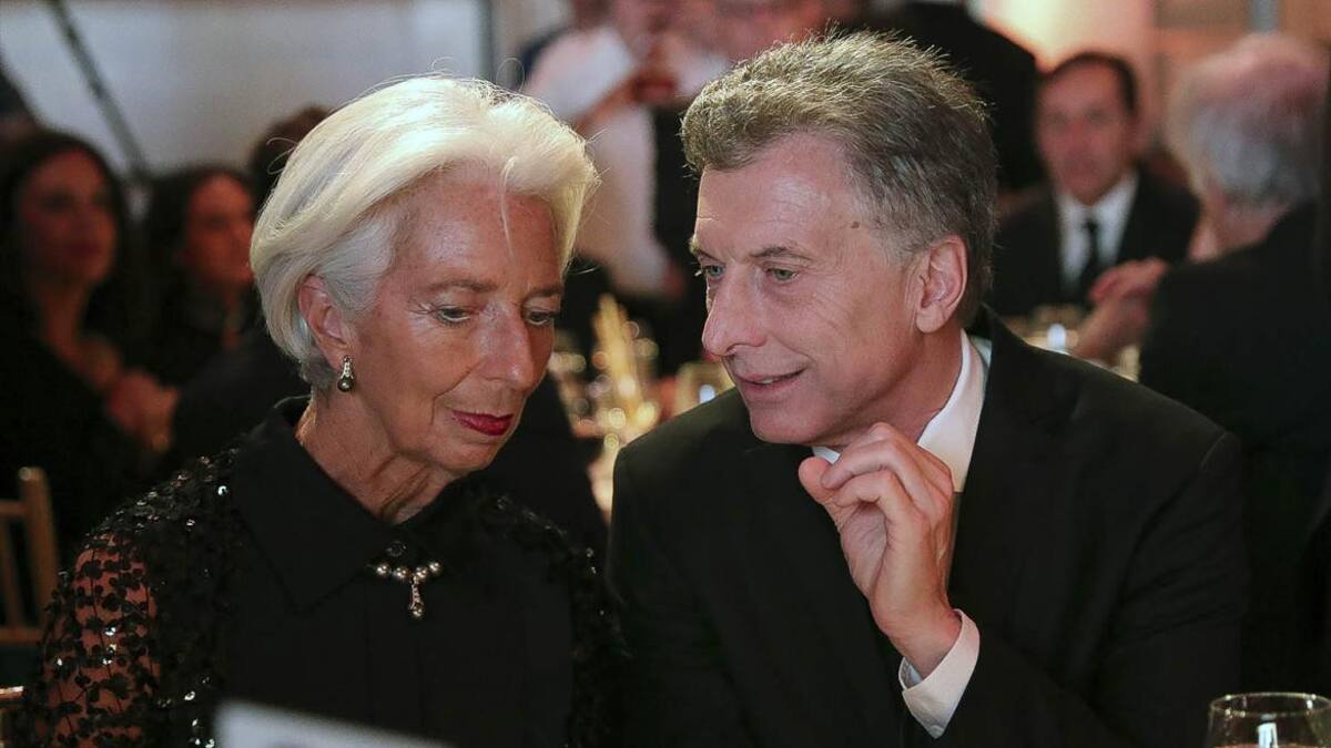 Macri - Lagrde FMI
