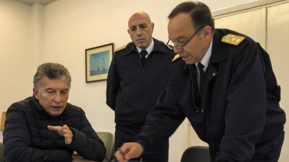 Macri en Mar del Plata por submarino ARA San Juan -NA-