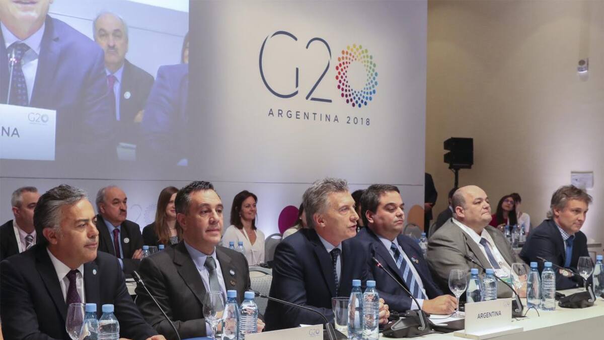 Macri en reunión del G20 (NA)