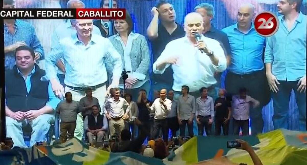 Macri y Venegas