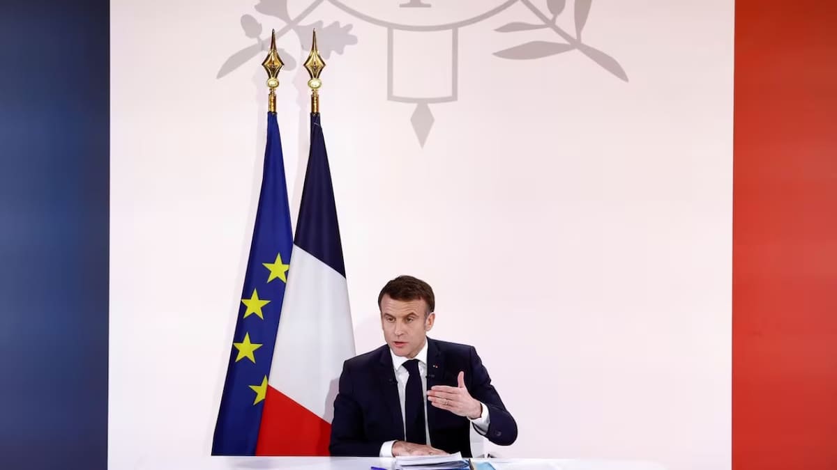 Macron, Francia. Foto: Reuters