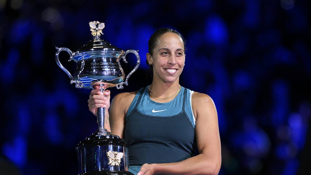 Madison Keys se consagró en el Abierto de Australia 2025. Foto: REUTERS/Jaimi Joy