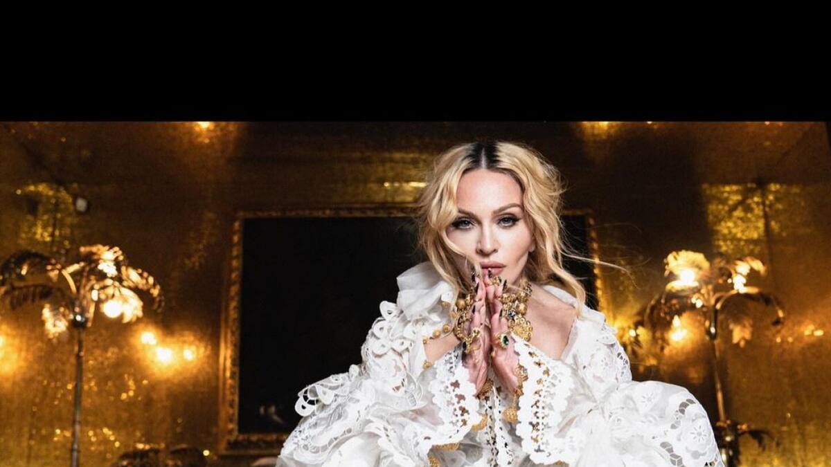 Madonna. Foto: Instagram/@madonna