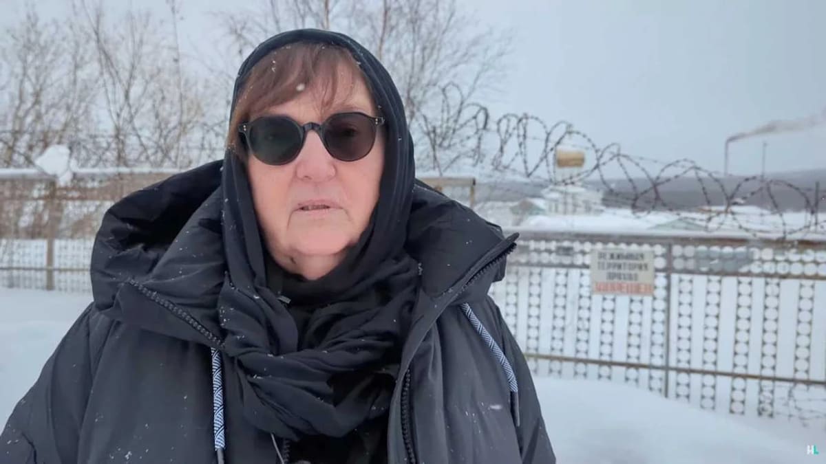 Madre de Alexéi Navalny. Foto: NA