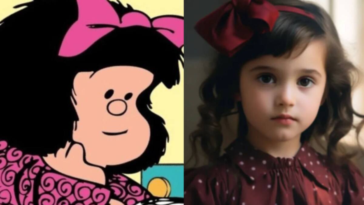 Mafalda, según la inteligencia artificial